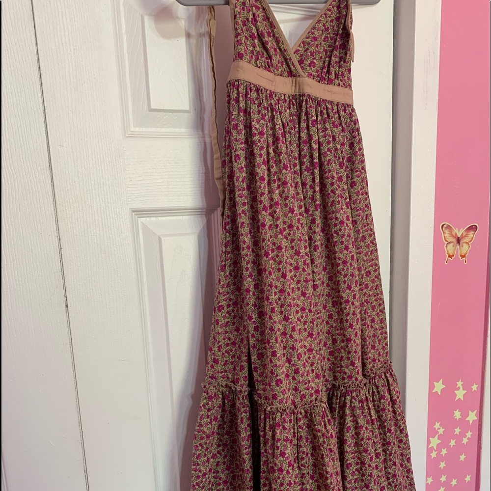 Long bohemian style xtra small dress.